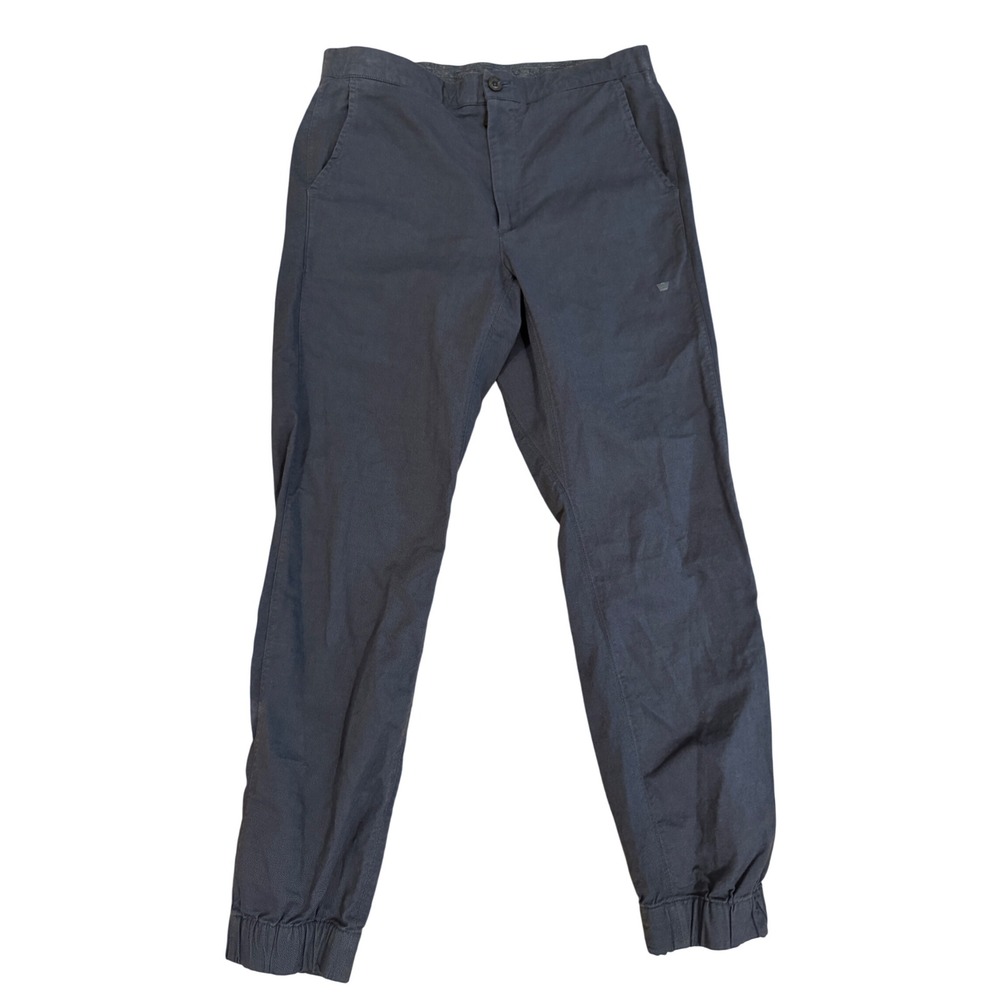 Mack Weldon Jogger Mens Small Navy Blue Cotton Pants